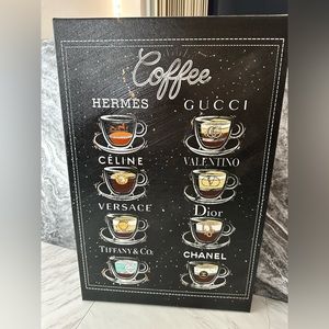 Hotel collection coffee inspired kitchen decor Art deco modern house